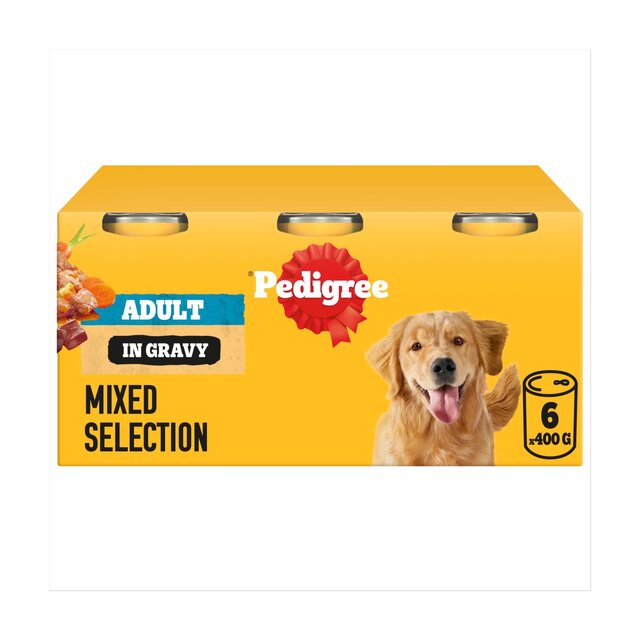 Pedigree Adult Wet Dog Food Tins Country Casseroles in Gravy