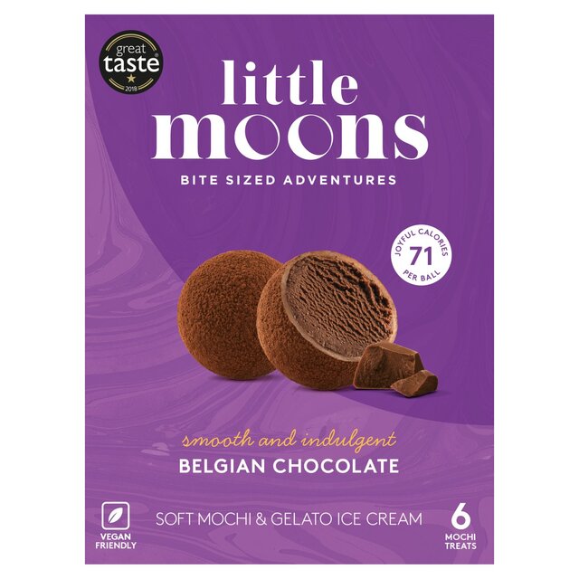Little Moons Vegan Chocolate Mochi Ice Cream thumbnail 2