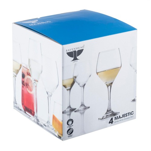 Ravenhead Majestic White Wine Glasses 30cl thumbnail 3