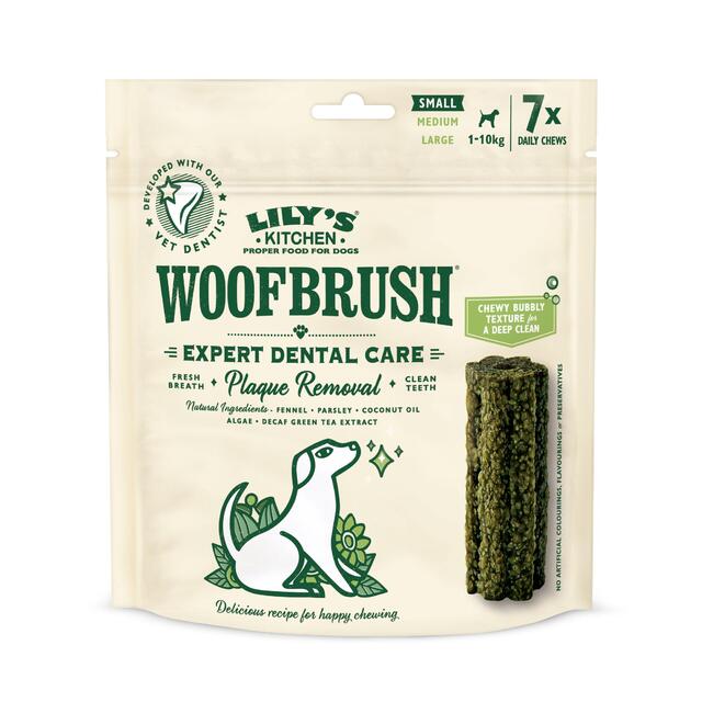 Lily's Kitchen Woofbrush All Natural Daily Dental Chew Small Dog Multipack thumbnail 2