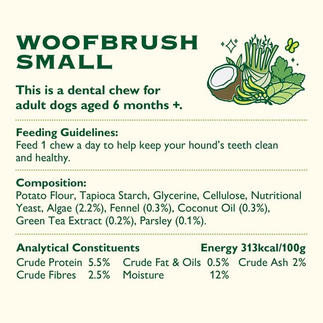 Lily's Kitchen Woofbrush All Natural Daily Dental Chew Small Dog Multipack thumbnail 4
