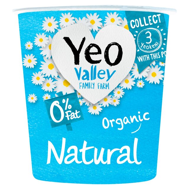 Yeo Valley Organic 0% Fat Natural Yoghurt