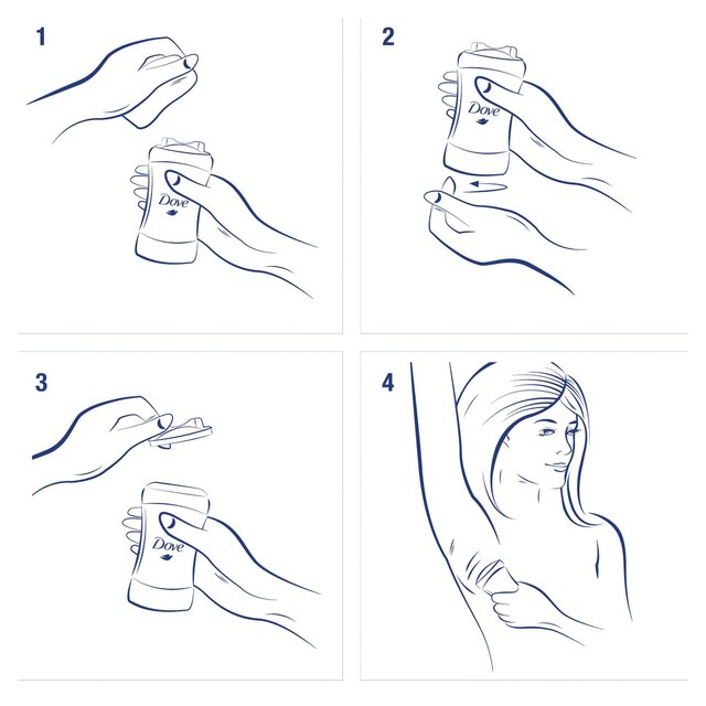 Dove Maximum Protection Original Clean Anti-Perspirant Cream Stick thumbnail 5