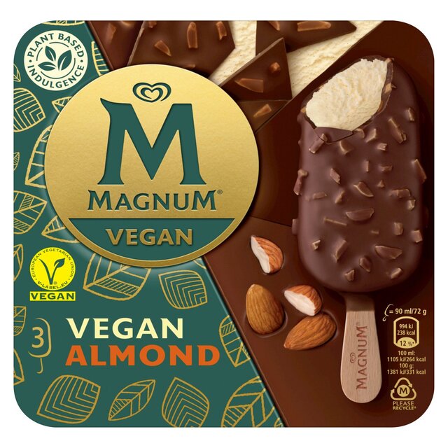 Magnum Vegan Almond Ice Cream Sticks thumbnail 2
