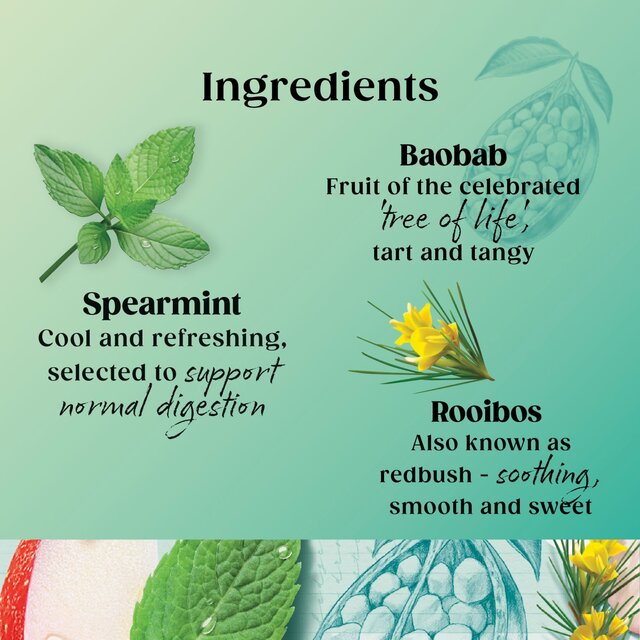 Twinings Superblends Digest with Spearmint, Apple & Rooibos thumbnail 3