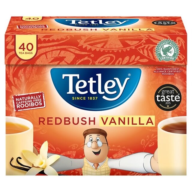 Tetley Redbush & Vanilla Tea Bags thumbnail 2
