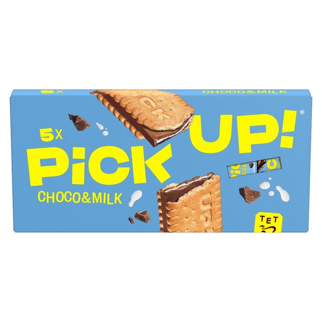 Bahlsen Pick Up! Choco & Milk Chocolate Biscuit Bars