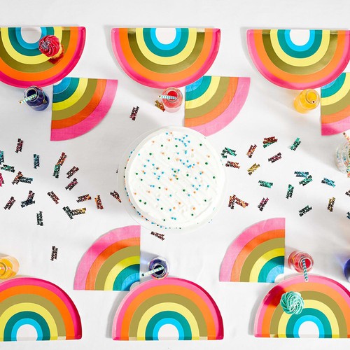 Talking Tables Rainbow Paper Napkins thumbnail 3