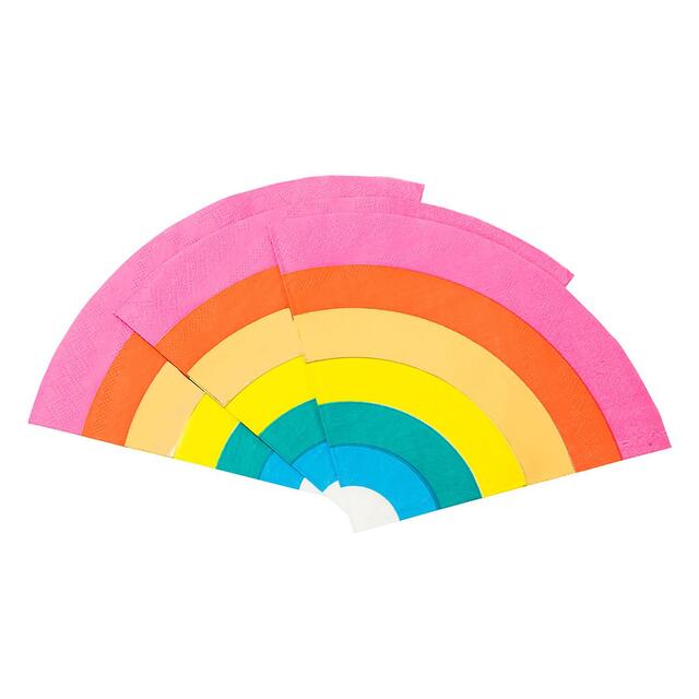 Talking Tables Rainbow Paper Napkins thumbnail 2