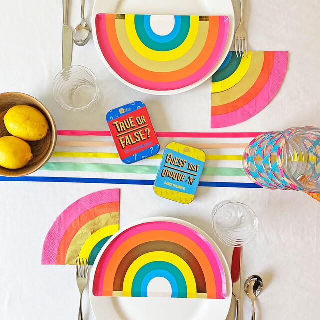 Talking Tables Rainbow Paper Napkins thumbnail 4