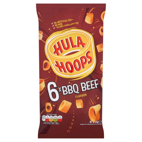Hula Hoops BBQ Beef Multipack Crisps thumbnail 3