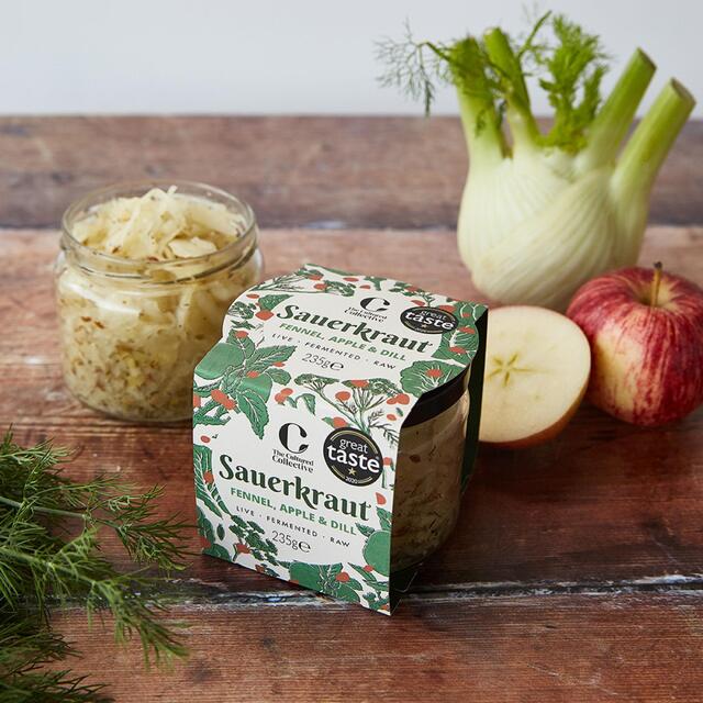 The Cultured Collective Fennel, Apple & Dill Sauerkraut thumbnail 2