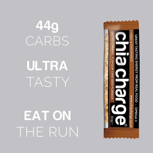 Chia Charge Salted Caramel Chia Seed Flapjack  thumbnail 3