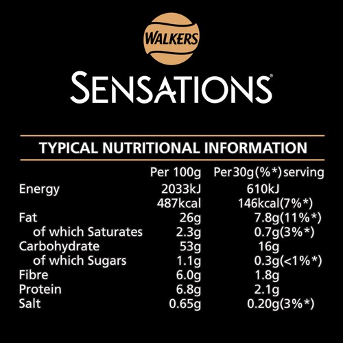 Sensations Roasted Chicken & Thyme Sharing Bag Crisps thumbnail 6