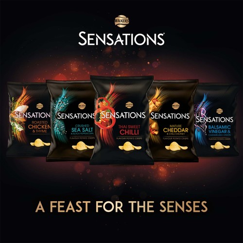 Sensations Balsamic Vinegar & Caramelised Onion Sharing Bag Crisps thumbnail 3