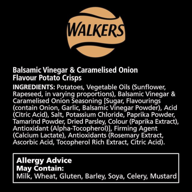 Sensations Balsamic Vinegar & Caramelised Onion Sharing Bag Crisps thumbnail 7