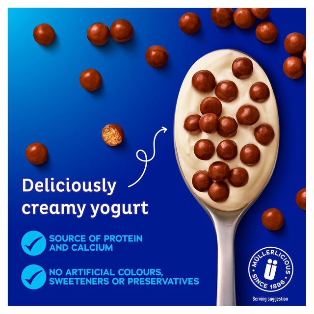 Muller Corner Vanilla Yogurt with Chocolate Digestive Biscuits thumbnail 2