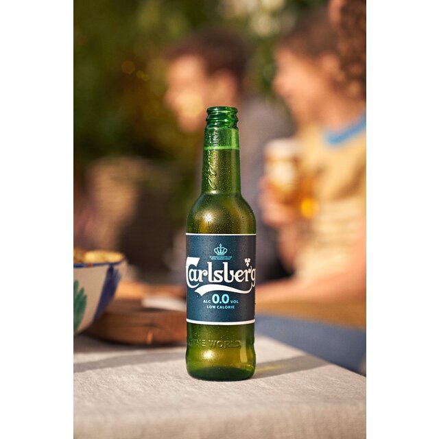 Carlsberg Alcohol Free Lager Beer Bottles thumbnail 5