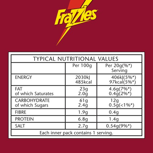 Smiths Frazzles Crispy Bacon Multipack Snacks thumbnail 7