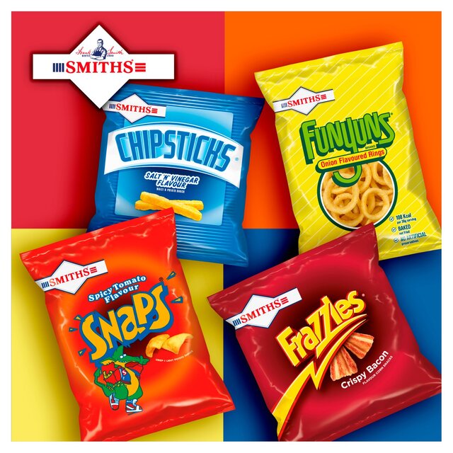 Smiths Frazzles Crispy Bacon Multipack Snacks thumbnail 5