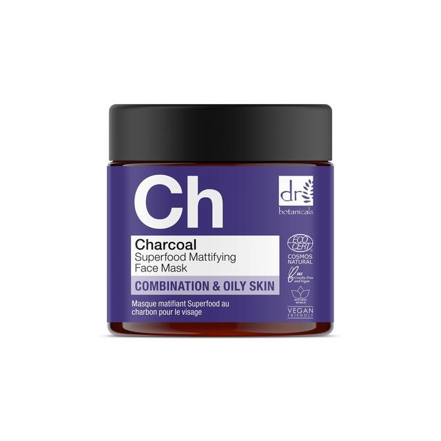 Dr Botanicals Charcoal Superfood Mattifying Face Mask