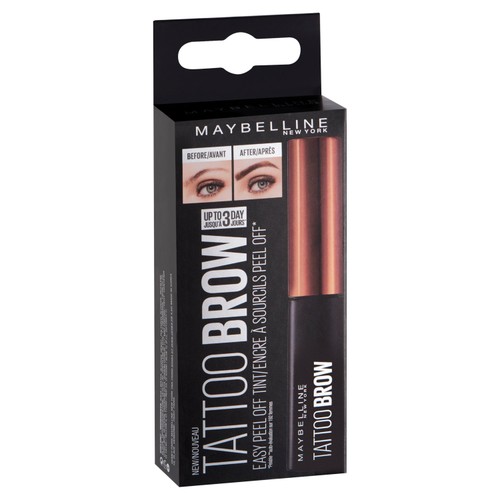 Maybelline Tattoo Brow Peel Off Tint Gel Medium Brown thumbnail 2