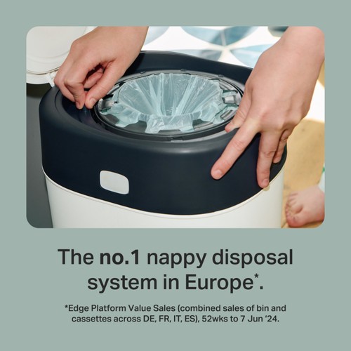 Tommee Tippee Twist & Click Nappy Bin Refill Casettes, Multipack thumbnail 5