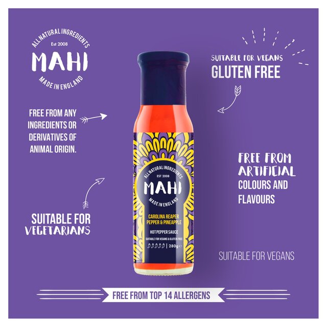 MAHI Carolina Reaper & Pineapple Hot Sauce thumbnail 3