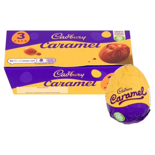 Cadbury Caramel Chocolate Easter Eggs thumbnail 2