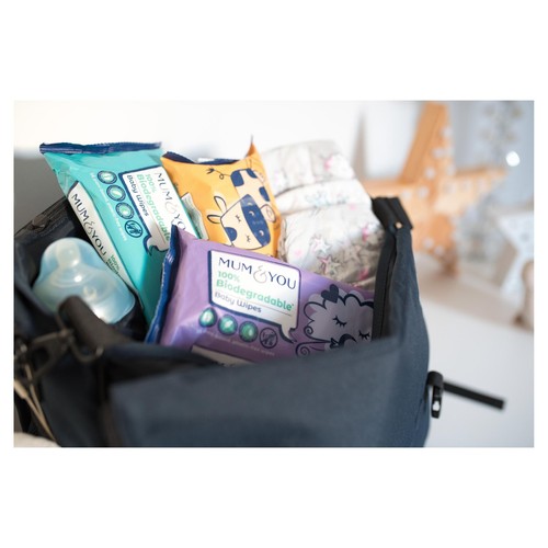 Mum & You 100% Biodegradable Baby Wipes, Jumbo Pack thumbnail 2