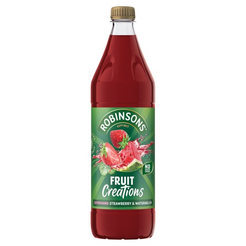 Robinsons Fruit Creations Strawberry & Watermelon No Added Sugar thumbnail 2
