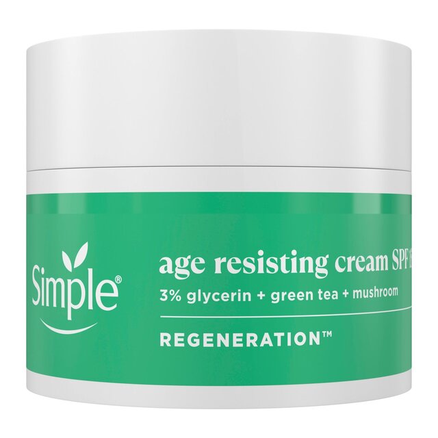 Simple Age Resisting Cream Moisturiser SPF 15