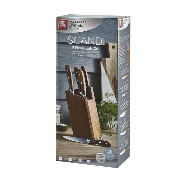 Richardson Sheffield Scandi Knife Block thumbnail 2