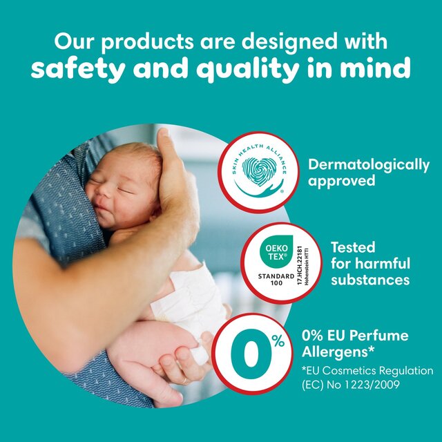 Pampers Baby-Dry Nappy Pants, Size 7 (15kg+) Essential Pack thumbnail 6