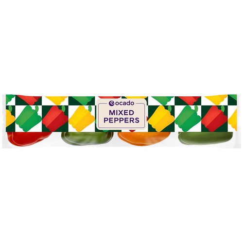 Ocado Mixed Peppers