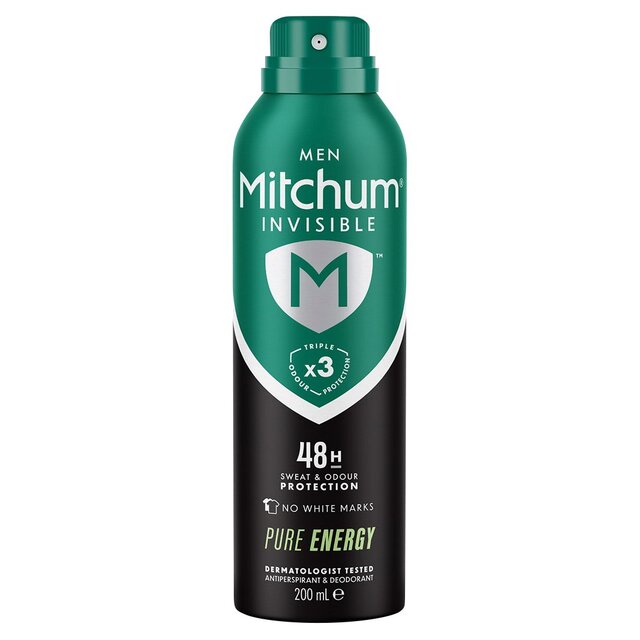 Mitchum Men Invisible Pure Energy Aerosol