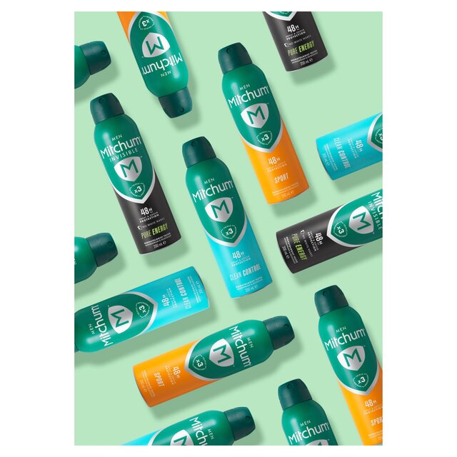 Mitchum Men Invisible Pure Energy Aerosol thumbnail 3