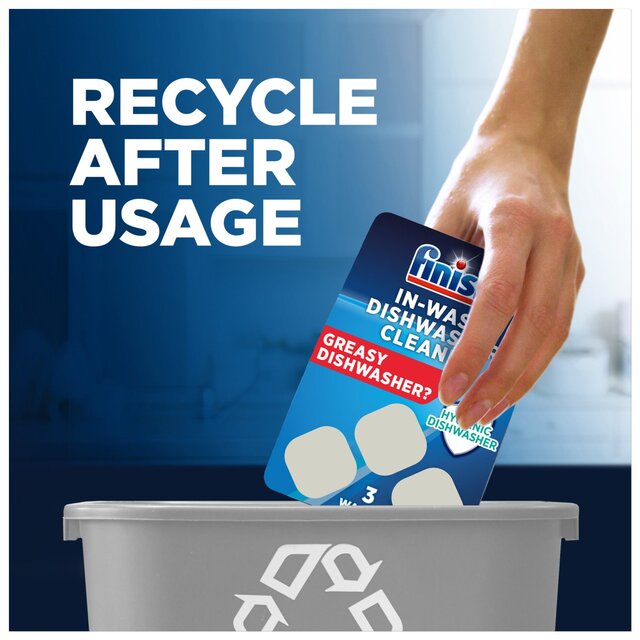 Finish In-Wash Dishwasher Machine Cleaner Tablets thumbnail 10