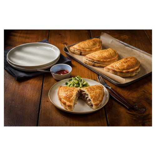 Ginsters 4 Cornish Pasties Original thumbnail 2