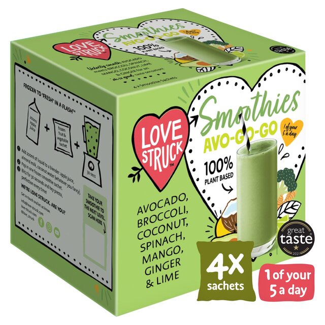 Love Struck Avocado, Mango Spinach and Coconut Smoothie Mix