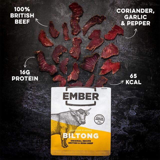 Ember Snacks Original Flavour Beef Biltong thumbnail 3