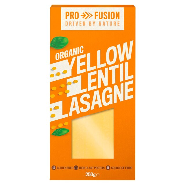 Profusion Organic Protein Yellow Lentil Lasagne Sheets thumbnail 2