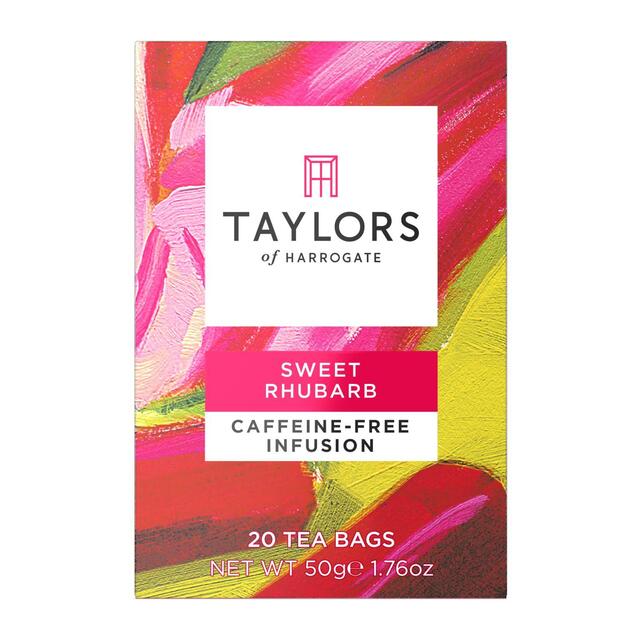 Taylors Sweet Rhubarb Teabags