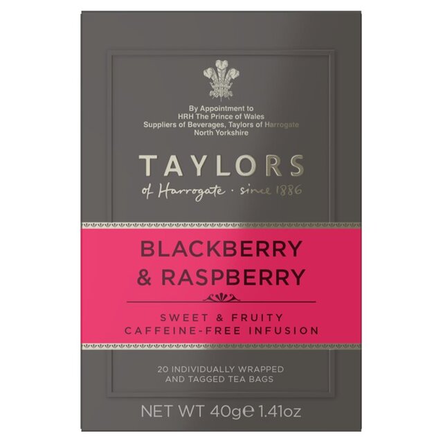 Taylors Blackberry & Raspberry Teabags