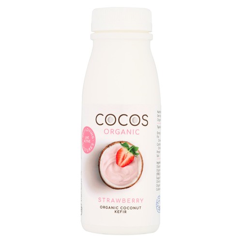 COCOS Organic Strawberry Coconut Kefir