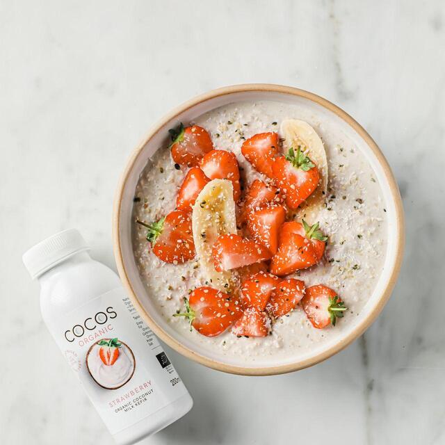 COCOS Organic Strawberry Coconut Kefir thumbnail 3