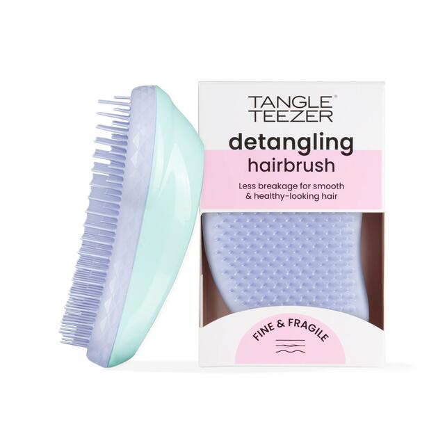 Tangle Teezer Fine and Fragile Detangling Hairbrush, Mint Violet