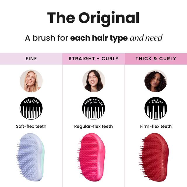 Tangle Teezer Fine and Fragile Detangling Hairbrush, Mint Violet thumbnail 9