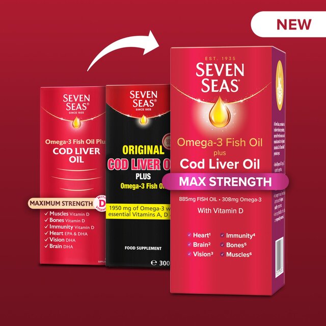 Seven Seas Cod Liver Oil Plus Omega-3 Maximum Strength Liquid thumbnail 8
