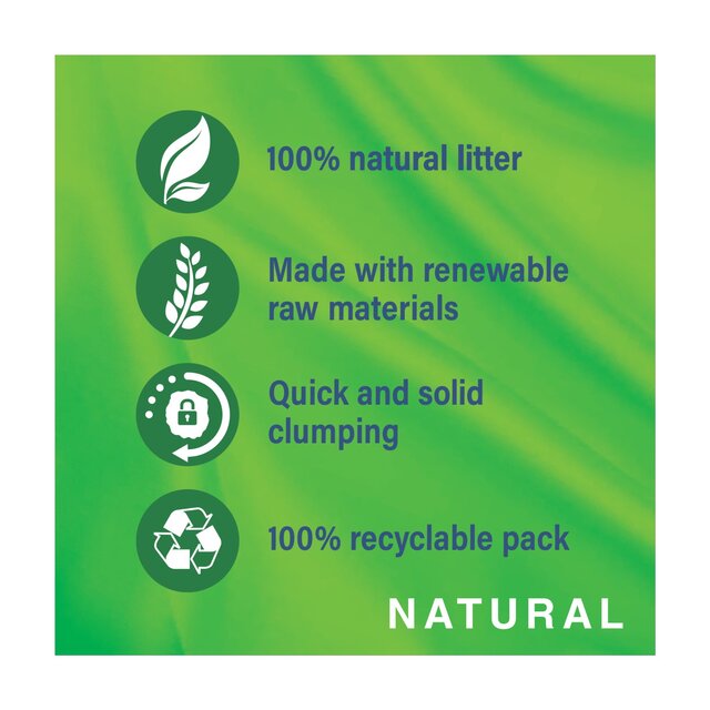 Catsan Natural 100% Biodegradable Clumping Odour Control Cat Litter thumbnail 3